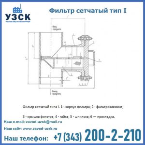 Фильтр сетчатый ФС по Т-ММ-11-2003 в Ессентуках